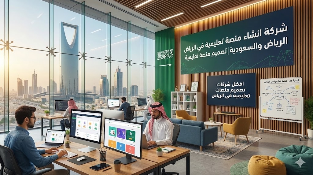 انشاء منصة تعليمية في الرياض
